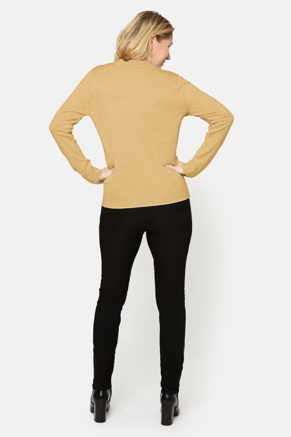 Pullover O-hals - Sahara Sun