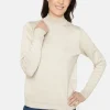 Pullover Rullekrave - Rainy Day Melange