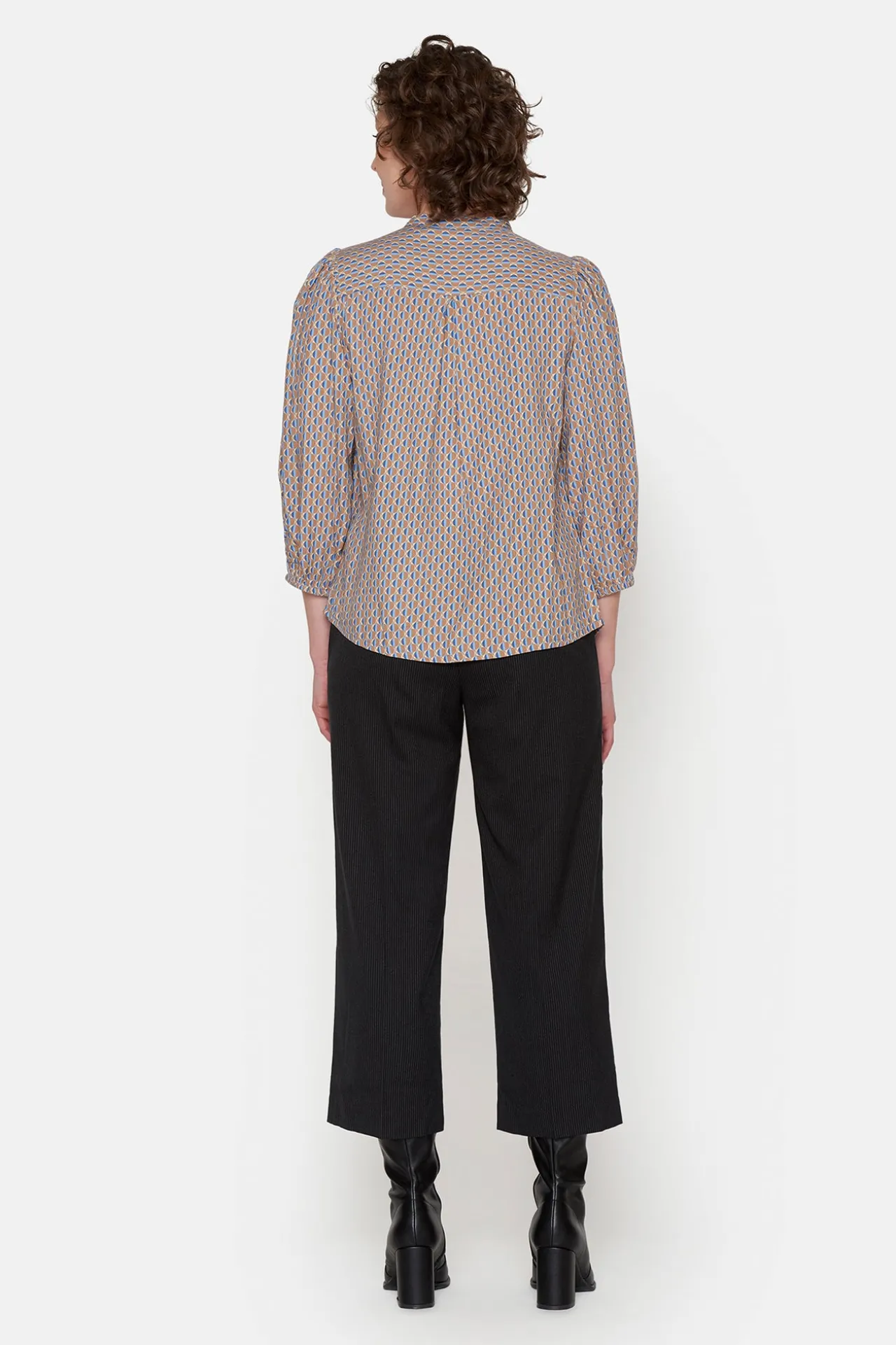 rmet_bluse__mix_3.webp 3/4 ærmet Bluse - Mix