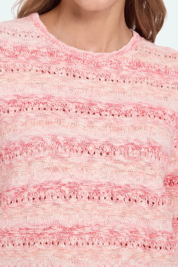 3/4 Ærmet Pullover - Melon