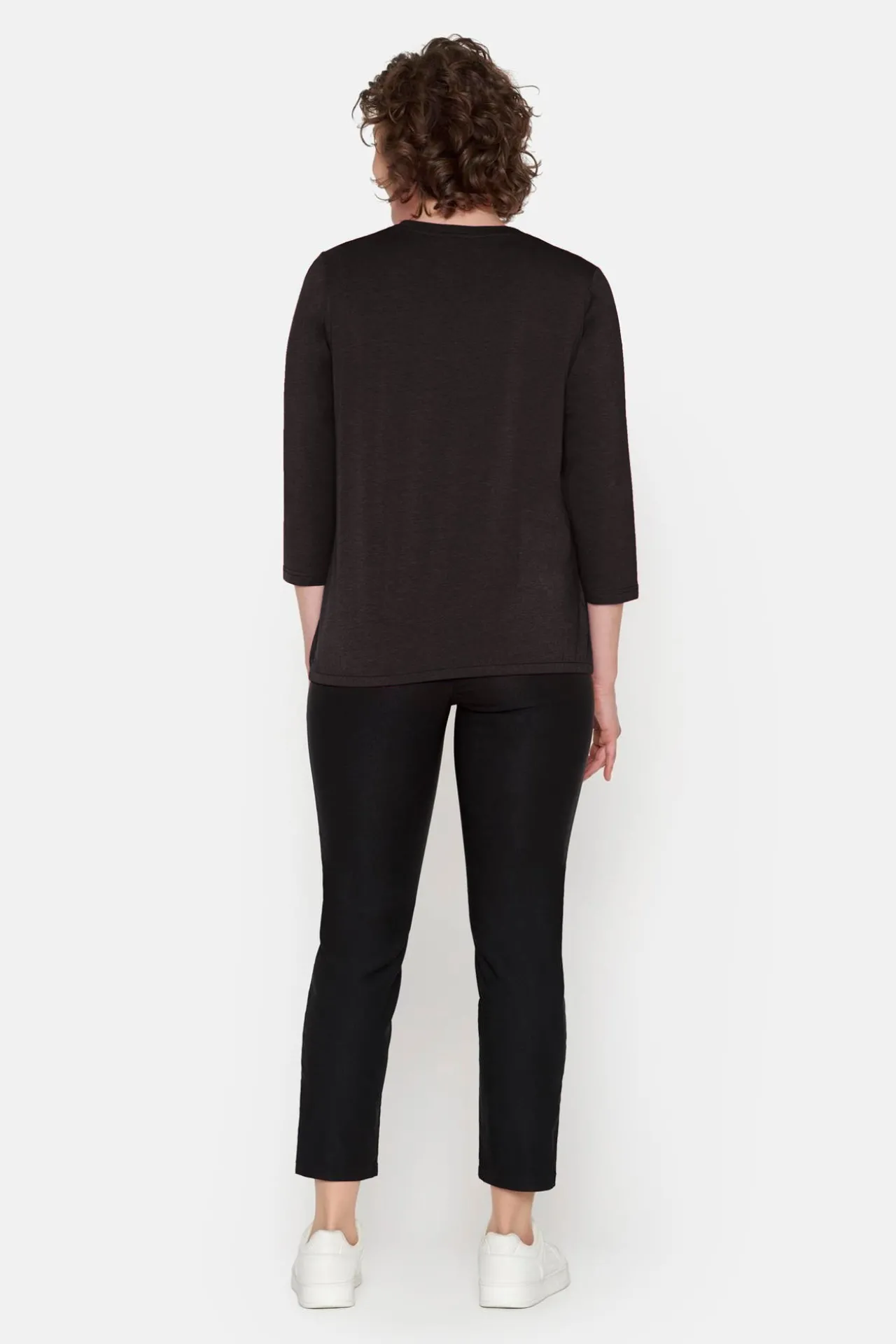 rmet_tshirt__sort_3.webp 3/4 ærmet T-shirt - Sort