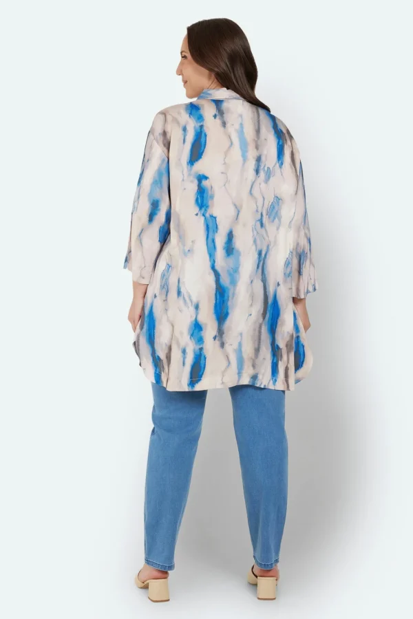 Shirt - Blue/Sand Mix
