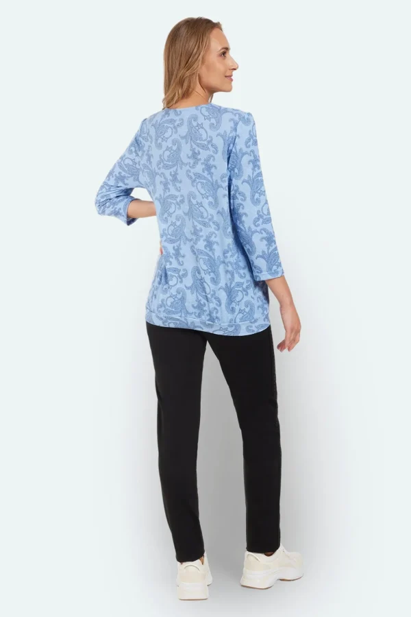 3/4 Sleeve T-shirt - Oxygen