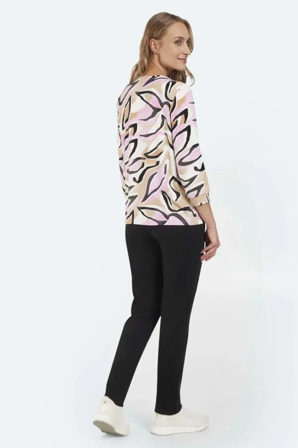 3/4 Sleeve T-shirt - Pink