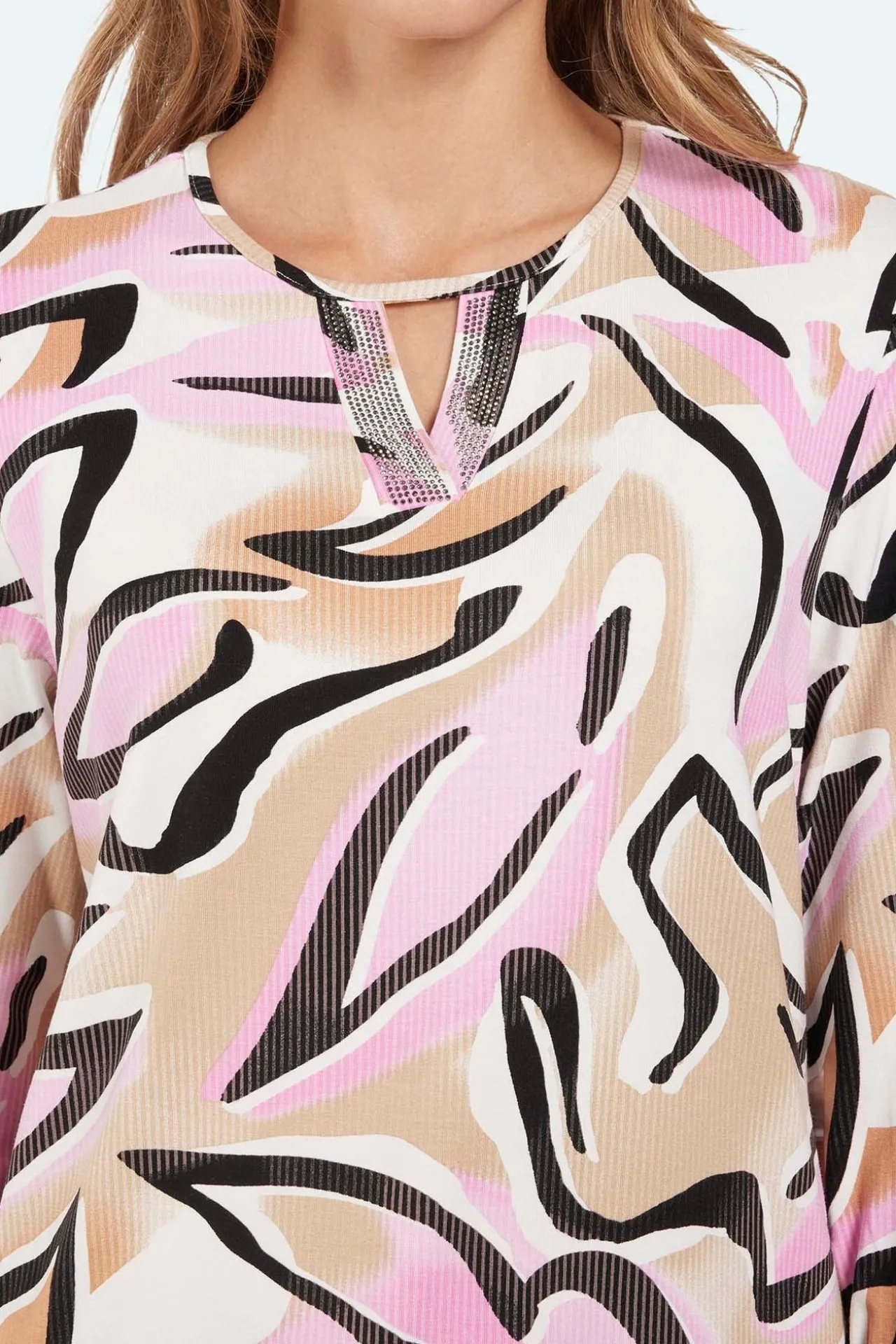 sleeve_tshirt__pink_3.webp 3/4 Sleeve T-shirt - Pink