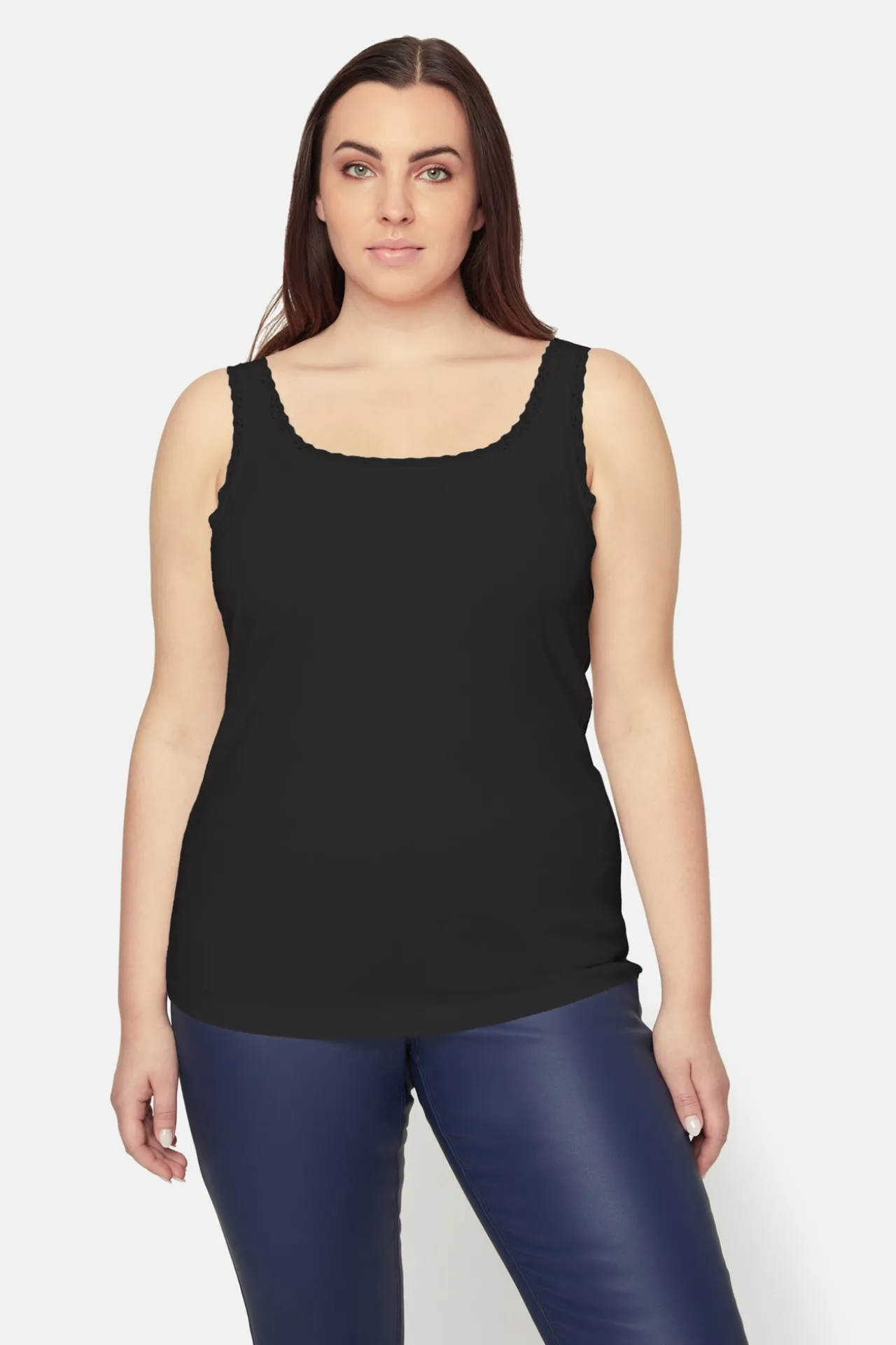 top_med_blondedetaljer__s_0.webp Top Med Blondedetaljer - Sort