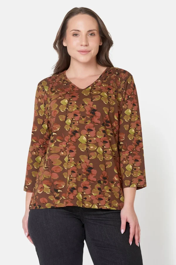 T-shirt - 3/4 ærmer - Tiramisu
