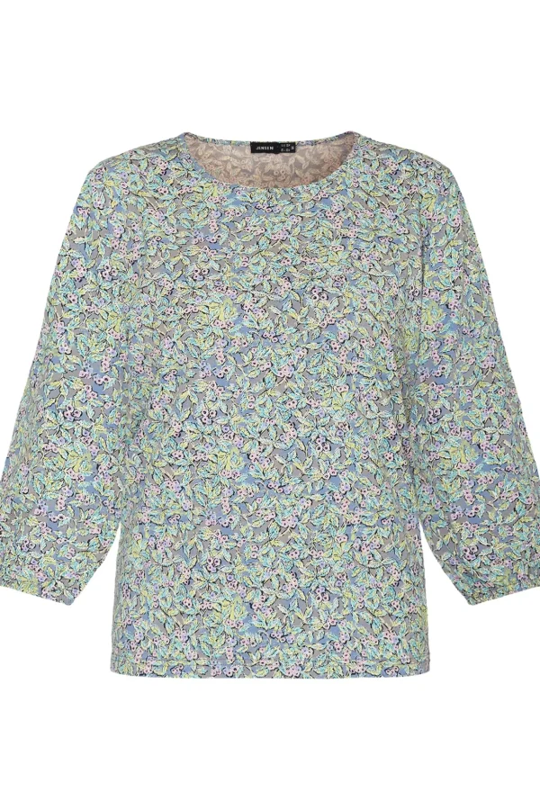 T-shirt 3/4 ærme - Monument Grey Mix
