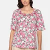 T-shirt Kortærmet - Pink Yarrow Mix