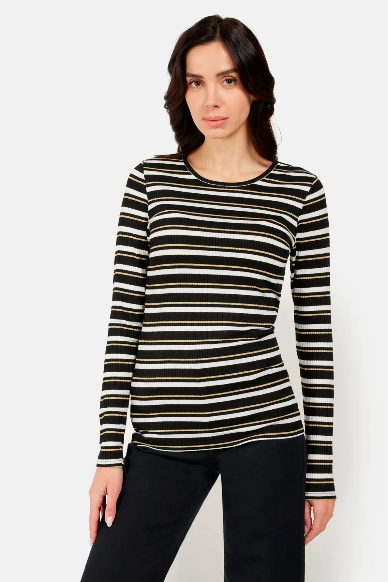 tshirt_langrmet__black_mi_0-1.webp T-shirt Langærmet - Black mix