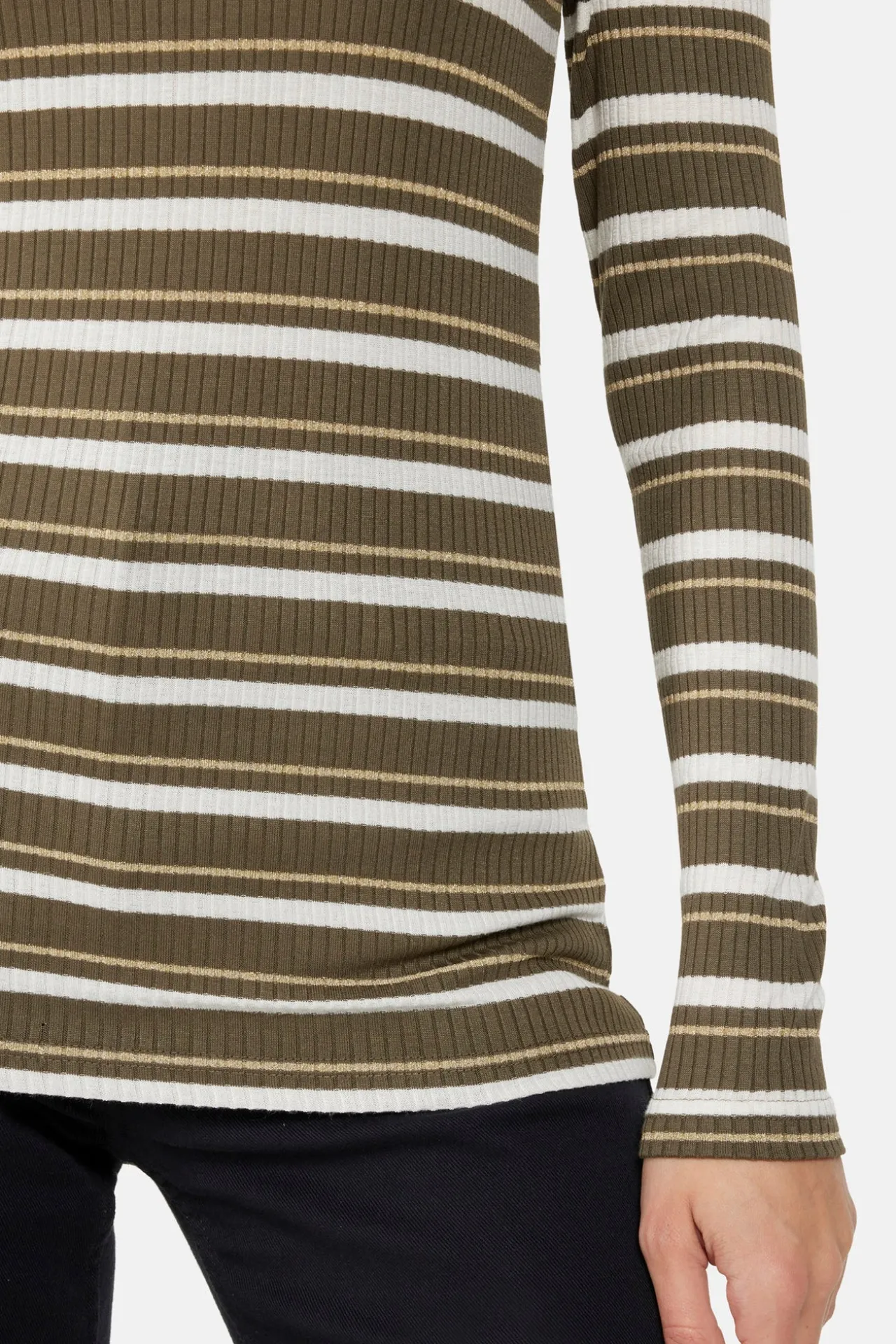 tshirt_langrmet__olive_ni_2-1.webp T-shirt Langærmet - Olive Night Mix