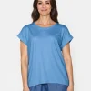 T-shirt Med Korte ærmer - Blue