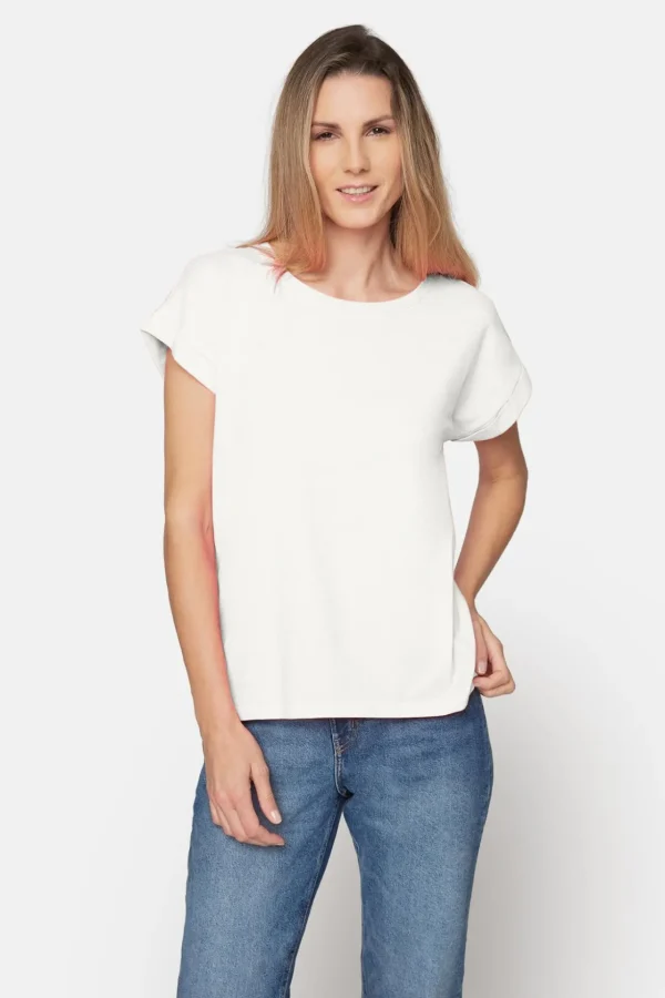 T-shirt Med Korte ærmer - Off White