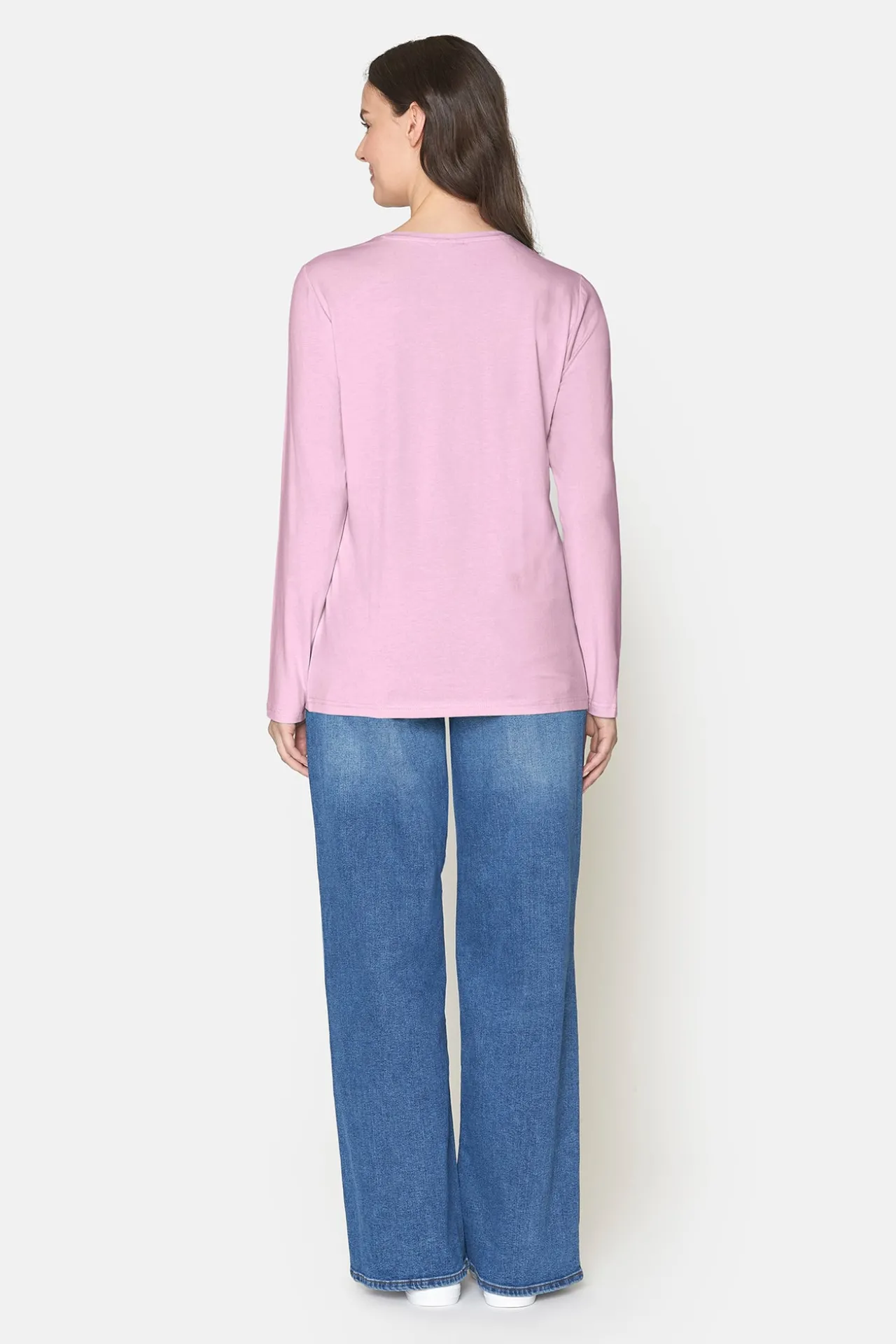 tshirt_med_rund_hals__pin_3.webp T-shirt Med Rund Hals - Pink Lady