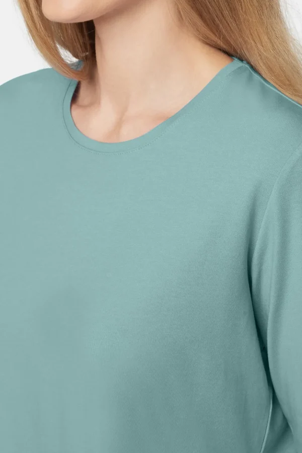 T-shirt Med Rund Hals - Sea Green